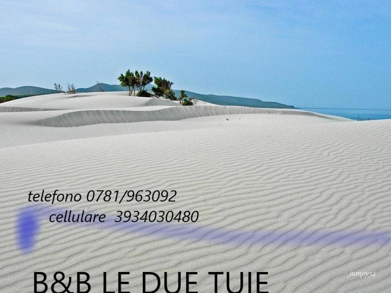 Domos Le Due Tuie Bed & Breakfast Piscinas Exterior photo